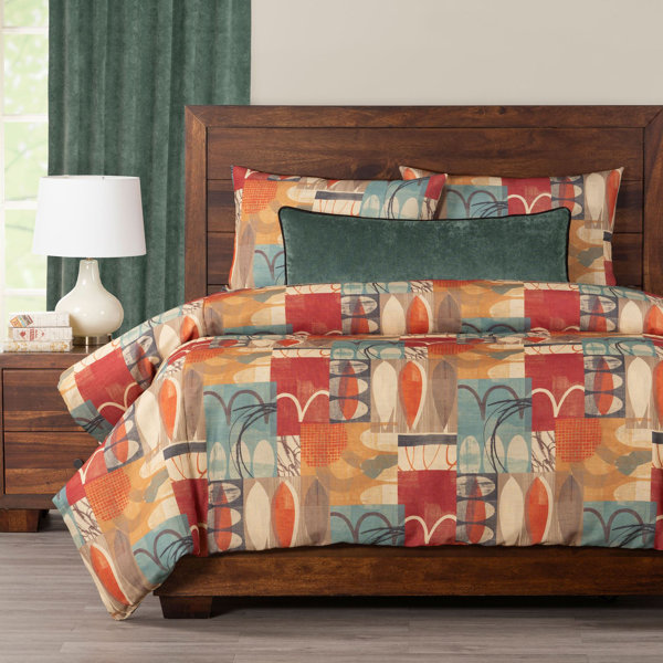 Siscovers Hang Loose Geometric Print Duvet Cover & Insert Set Wayfair